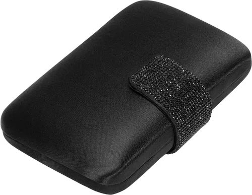 Miniatura 3 de Bolsos de noche de satén con diamantes de imitación, bolso de mano de novia para mujer, bolso de mano de graduación
