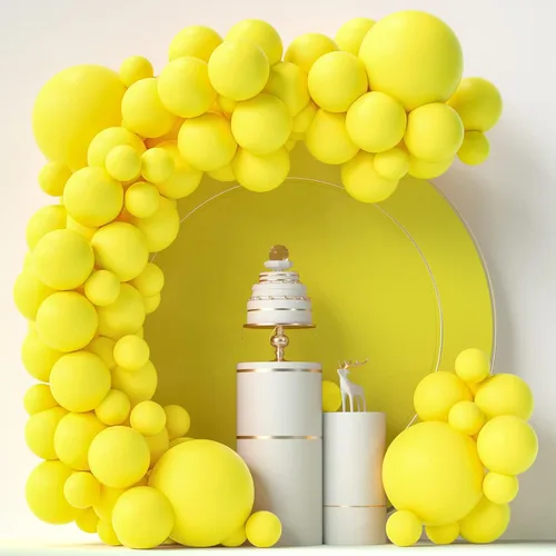 Miniatura 9 de Kit de arco de 84 globos negros, globos de látex negro mate de 5 pulgadas, 12 pulgadas, 18 pulgadas para cumpleaños, baby shower, boda