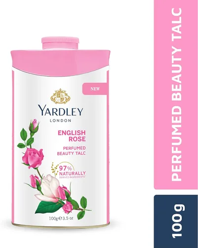 Miniatura 3 de Yardley London Rosa Inglesa Perfumado Talco Desodorante Polvo de Talco 100gm