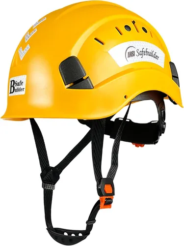 Miniatura 10 de Casco de Seguridad para Construcción ABS Casco Duro Sistema de Ventilación Ajustable Cascos Duros Protección de Cabeza para Trabajo Industrial