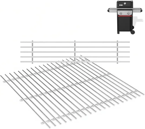 Miniatura 12 de QuliMetal Rejillas de acero inoxidable 304 de 0.276 in para parrillas Weber Spirit E-210, Spirit 200, GS4 Spirit II 200, Spirit II serie E-210