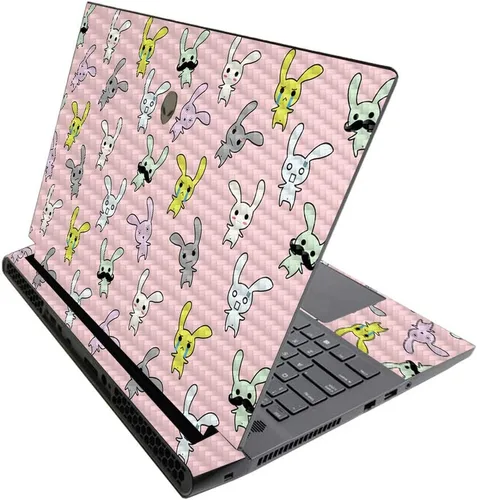 Miniatura 480 de MightySkins - Skin brillante con purpurina para Alienware M17 R3 (2020) y M17 R4 (2021) - Diversión de los años 90 Acabado duradero con purpurina