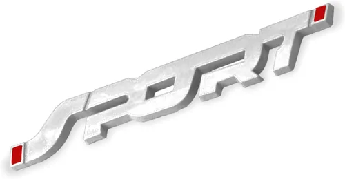 Miniatura 10 de Adhesivo Deportivo de Metal para Automóvil, Emblemas Deportivos de Automóvil, Emblema 3D Premium para Guardabarros Lateral y Maletero Trasero