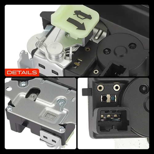 Miniatura 9 de A-Premium Pestillo de maletero compatible con Hyundai Sonata 2008-2010, Genesis Coupe 2010-2016, actuador de pestillo de bloqueo de puerta trasera
