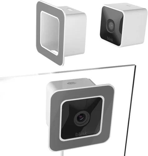 Teccle (Paquete de 2) Soporte de ventana para Blink Mini, a través de la ventana de uso Blink Mini cámara, sin necesidad de correr el cableado al