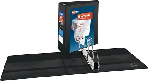 Miniatura 2 de Avery Carpeta de 3 anillos resistentes con 3 anillos inclinados de un solo toque de 4 pulgadas, capacidad para papel de 8.5 x 11 pulgadas, 2
