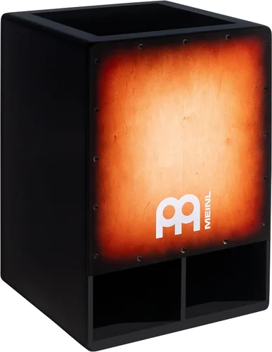 Meinl Percussion Cajón de Subwoofer de Graves Jumbo con Bordones Internos — NO FABRICADO EN CHINA — Toca con Tus Manos, GARANTÍA DE 2 AÑOS