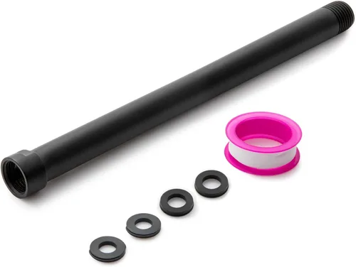 Miniatura 9 de OFFO Brazo de extensión de cabezal de ducha, extensión de brazo de ducha, extensor de cabezal de ducha hecho de acero inoxidable 304, extensión
