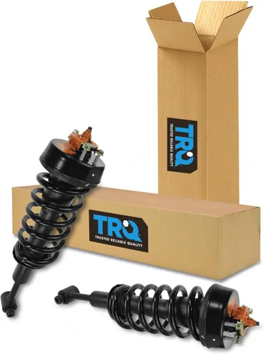 Miniatura 306 de TRQ Conjunto de Amortiguador y Resorte Delantero Cargado con Resorte Helicoidal Pre-ensamblado Compatible con Jeep Cherokee Limited AWD 14-22 Sin