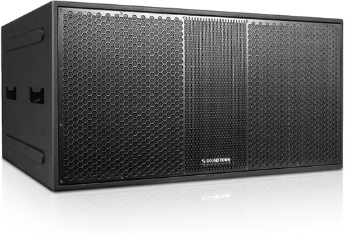 Miniatura 10 de Sound Town ZETHUS 4 x Sistema de altavoces de matriz de línea dual de 10” con controladores de compresión de titanio, rango