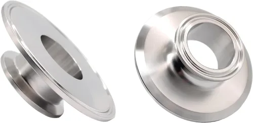Miniatura 10 de Reductor de tapa de extremo de ajuste sanitario de 2.5 pulgadas × 2 pulgadas de acero inoxidable 304 reductor concéntrico sanitario tri abrazadera