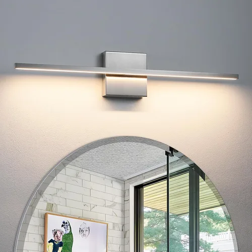 Miniatura 14 de Lámpara de tocador de baño negra de 30 pulgadas, giratoria de 360°, 18 W, regulable, 5CCT, LED, lámpara de baño negra sobre espejo, luces modernas