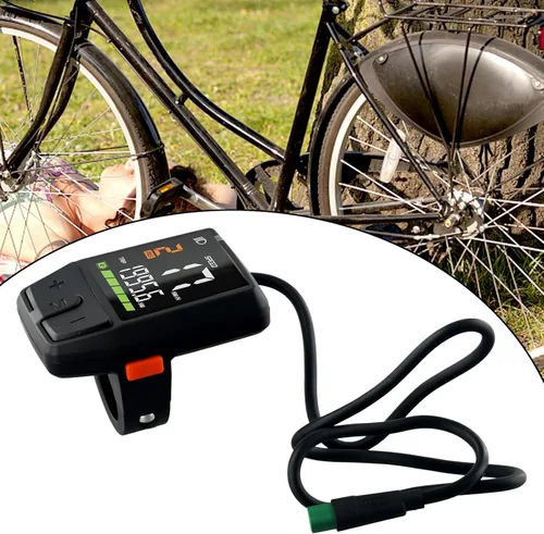 Miniatura 2 de Pantalla de protocolo Ebike UART/CAN para motores, dos protocolos compatibles, panel de control de medidor de pantalla de bicicleta eléctrica
