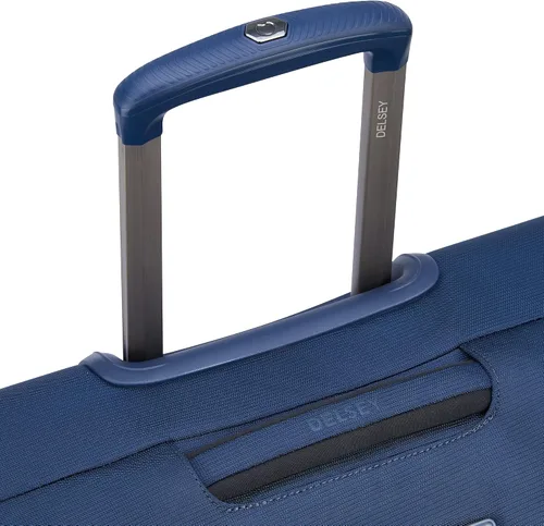 Miniatura 9 de DELSEY PARIS Helium DLX Softside - Maleta expandible con ruedas giratorias, azul marino, a cuadros, mediano de 25 pulgadas
