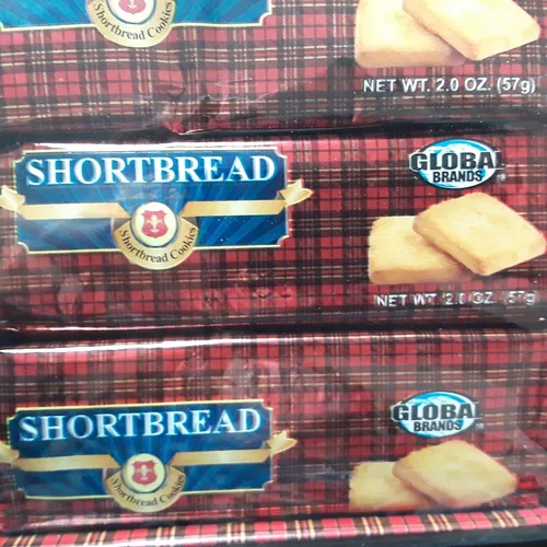 Miniatura 3 de Galletas de mantequilla – 4 paquetes individuales por caja – 2 paquetes – 8 en total. Ideal como un aperitivo navideño, perfecto para mojar en leche