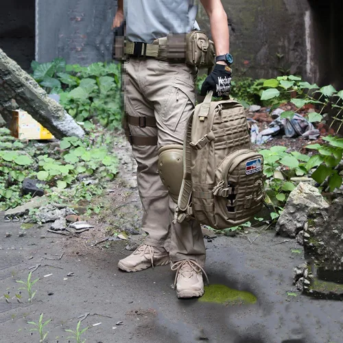 Miniatura 3 de CARWORNIC Gear - Pantalones tácticos para hombre de senderismo, ligeros, de algodón, estilo militar, para exterior, de combate, cargo