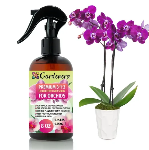 Miniatura 25 de Gardenera Fertilizante en aerosol multiusos profesional para jardinería doméstica, listo para usar, 3-1-2, alimento suave para plantas para hojas