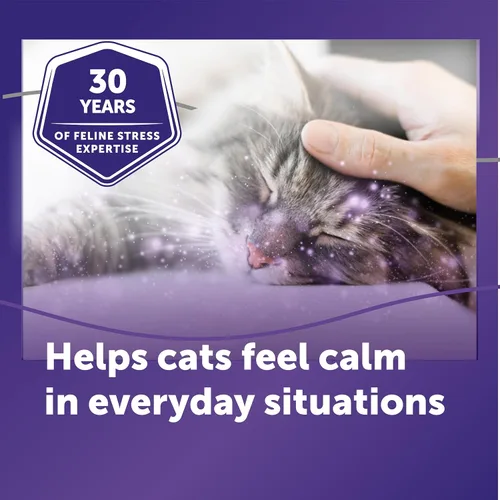 Miniatura 3 de FELIWAY Optimum - Recambio de difusor calmante para gatos – Recambio de difusor de feromonas para gatos para apoyo avanzado para reducir el estrés