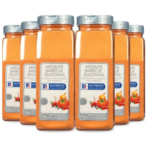 Miniatura 10 de McCormick Culinary Mesquite - Condimento para barbacoa, 26 onzas, un recipiente de 26 onzas de condimento de mesquita, mejor en sándwiches de cerdo