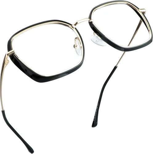 LifeArt Lentes de luz azul, antifatiga ocular, anteojos de lectura para computadora, gafas de juegos, gafas de TV para mujeres y hombres,