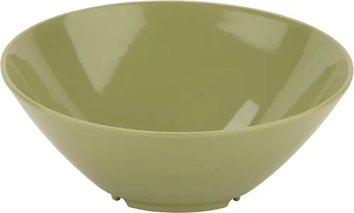 Miniatura 12 de G.E.T. B-792-W - Cuenco en ángulo para servir en cascada para ensaladas, arroz y postre, 24 onzas / 9.25 pulgadas, color blanco