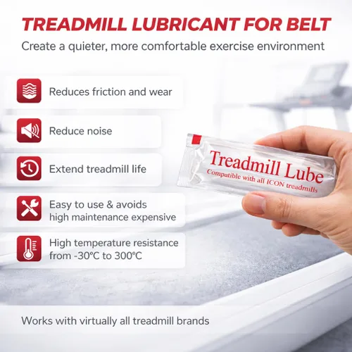 Miniatura 2 de Lubricante para cinta de correr para cinturón, lubricante de cinta de correr 100% silicona, fácil de aplicar, formulado para todas las cintas