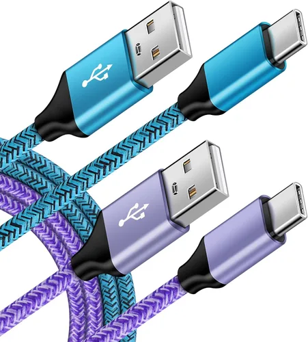 Cable de carga USB tipo C de 3 pies, paquete de 2 para iPhone 17 Pro Max 17 Pro 17 iPhone 17e Air 16e 16 Pro Max 16 Plus 16 15, cable de carga corta