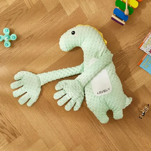 Miniatura 2 de Juguetes Suavidores para Bebés, Lindo Peluche de Animal Suave para Niñas y Niños, Figura Portátil de Dinosaurio y Unicornio para Muñecas Tranquilas