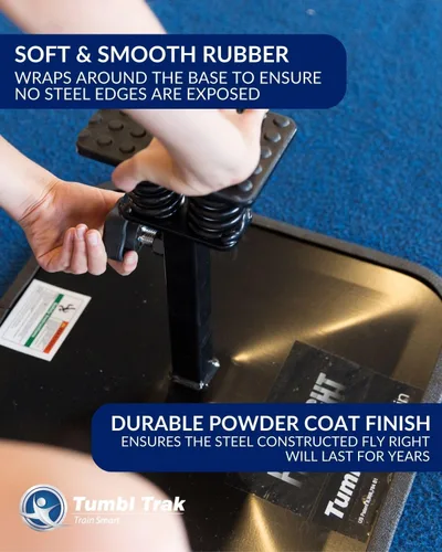 Miniatura 5 de Tumbl Trak Fly Right - Entrenador de equilibrio y flexibilidad para animadores