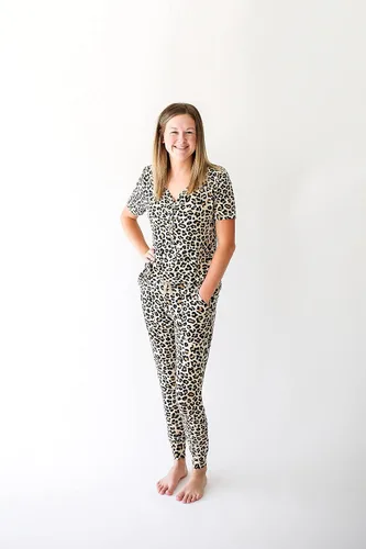Miniatura 3 de Pijamas Posh Peanut de 2 piezas viscosa suave de bambú ropa de cama pijamas para adulto
