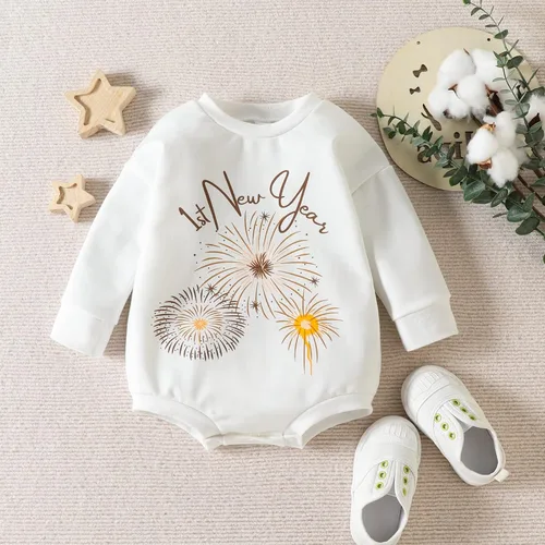 Miniatura 20 de Kuriozud Mameluco de burbujas para bebé recién nacido, manga larga, suéter de gran tamaño, ropa de otoño e invierno