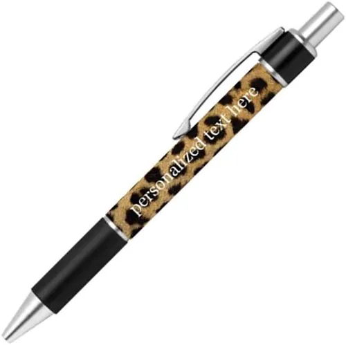 Miniatura 39 de Bolígrafo personalizado – Nombre o mensaje personalizado – Colores o impresiones – Regalo de papelería, suministros para la escuela de negocios