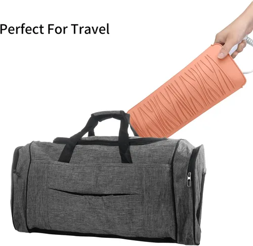 Miniatura 7 de Bolsa de viaje de silicona resistente al calor para alisadoras, prensadoras, rizadores, planchas planas y herramientas de peinado