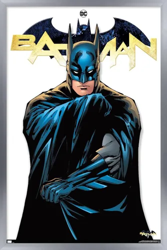 Miniatura 9 de Trends International DC Comics Batman Feature Series - Póster de pared, 22.4 pulgadas de largo x 14.7 W, versión enmarcada de madera de granero