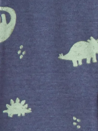 Miniatura 50 de Simple Joys by Carter's Pijama de algodón sin pies de ajuste cómodo para niños (3 unidades)