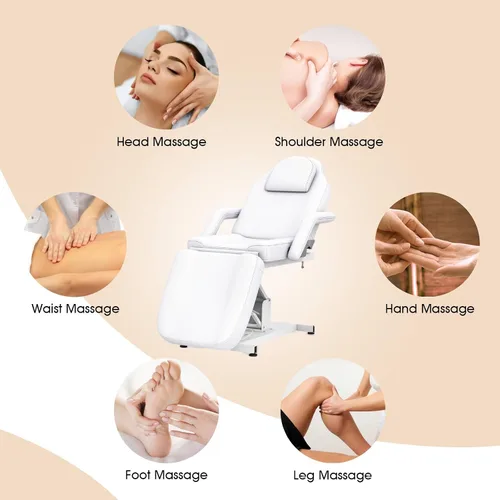 Miniatura 7 de Artist hand Mesa de masaje eléctrica de altura ajustable cama de masaje cama de masaje cama facial cama de pestañas para extensiones de pestañas
