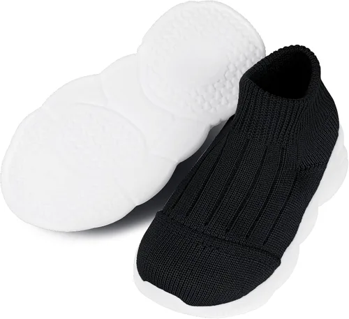 Miniatura 113 de Zapatos de bebé Pantuflas para niños pequeños, calcetines para niños y niñas, suela antideslizante