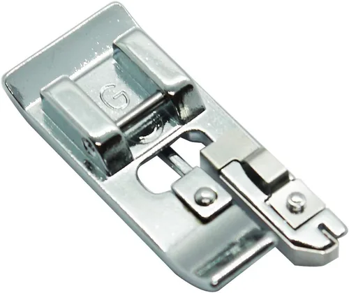 ZIGZAGSTORM XC3098051 Prensatelas de sobrefundición a presión (G) para Babylock, hermano, simplicidad, máquina de coser Singer Alt: BL66-OF, OCF,