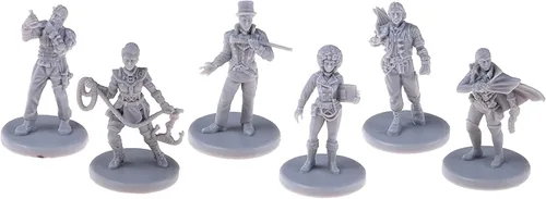 Miniatura 9 de City of The Great Machine. Expansión del juego de mesa de héroes de pie 1-4 jugadores Edades 14 en adelante Steampunk Uno contra muchos