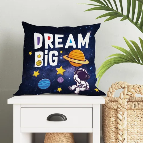 Miniatura 4 de Yuzi-n Fundas de almohada del espacio exterior con diseño de astronauta y planeta para decoración de habitación de niños, habitación de niños, sala