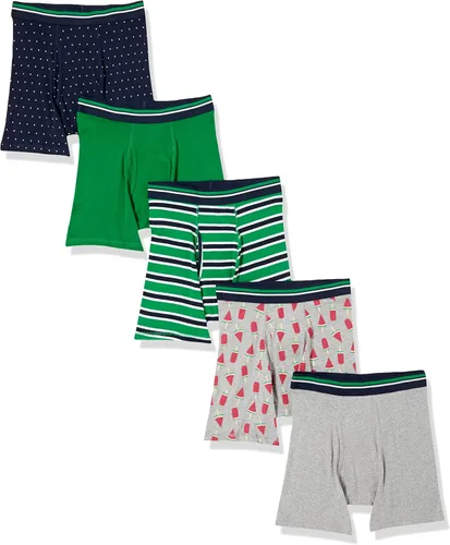 Tienda Essentials - Calzoncillos tipo bóxer para hombre, sin etiquetas, paquete de 5unidades