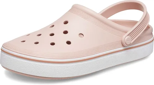 Miniatura 10 de Crocs Zuecos unisex para adultos con plataforma fuera de la cancha Azul marino