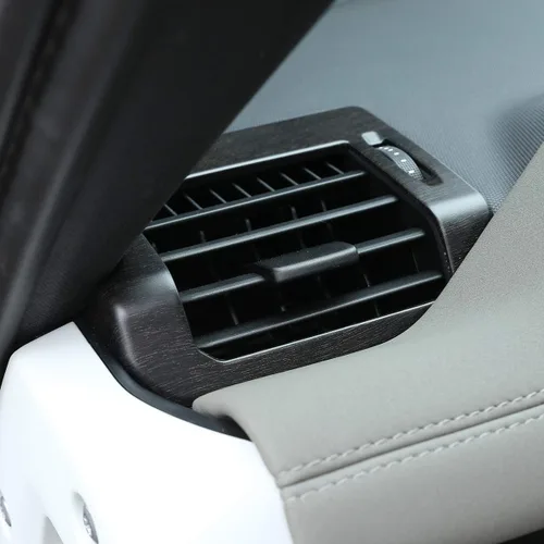 Miniatura 4 de YIWANG ABS roble madera grano tablero aire acondicionado ventilación interior accesorios para Land Rover Defender 110 Defender 130 2020