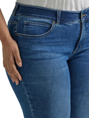 Miniatura 4 de Lee Jeans de pierna recta Ultra Lux Comfort con Flex Motion para mujer, Brillo cobalto