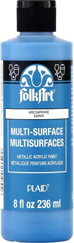 Miniatura 15 de FolkArt Pintura acrílica para manualidades multisuperficie, 8 onzas, blanco perla