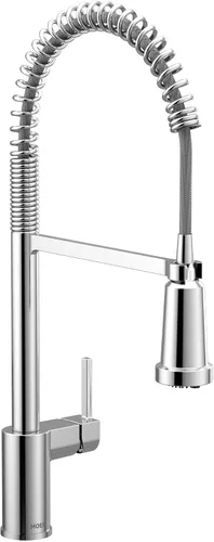 Miniatura 34 de Moen Align Grifo de cocina Motionsense Wave con un solo sensor sin contacto, de un mango de arco alto moderno con acoplamiento de reflejo
