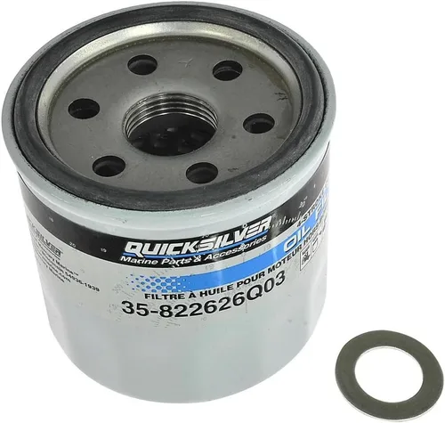 Miniatura 5 de Kit de cambio de aceite Quicksilver de 4 tiempos – para motores fuera de borda Mercury – 15, 20, 25, 30, 40, 50, 60, 75, 90, 115, 150, 175, 200