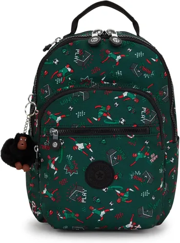 Miniatura 130 de Kipling Mochila para portátil Seoul de 15 pulgadas para mujer, duradera, espaciosa, con correas acolchadas para el hombro, funda protectora