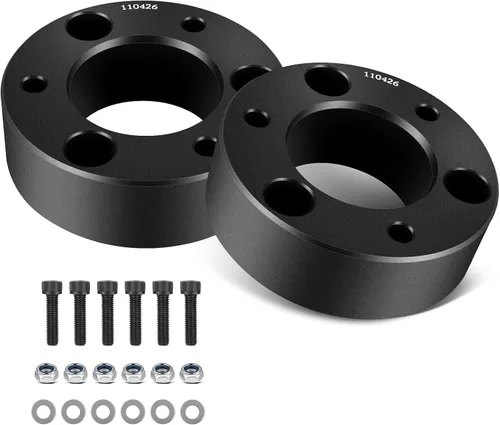 Miniatura 11 de SCITOO Kit de elevación de nivelación delantera de 2 pulgadas para Nissan 2-2 pulgadas Espaciador de puntal de elevación compatible con Nissan