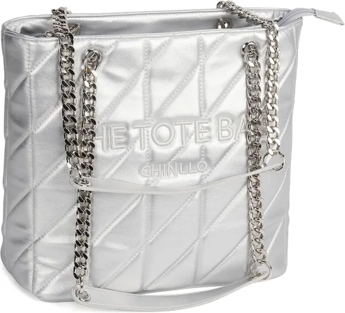 Miniatura 20 de Chinllo Bolso de mano para mujer, bolso mediano con asa superior